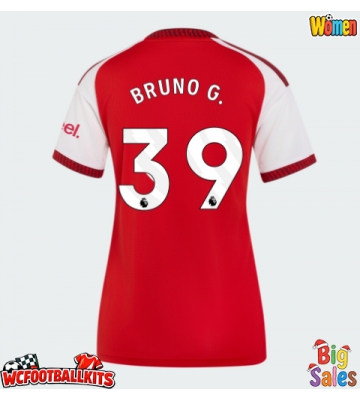 Arsenal Bruno Guimaraes #39 Replica Home Stadium Shirt for Women 2026-27 Short Sleeve